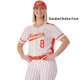 Juice Series - "Slugger" Custom Sublimated Button Front or Faux Front Softball Set Juice Button Front Sets All Sports Uniforms
