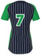 Juice Series - Premium "Slugger2" Custom Sublimated 2 Button Softball Jersey 2 Button Jerseys All Sports Uniforms