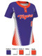Juice Series - Premium " Supernova" Custom Sublimated 2 Button Softball Jersey 2 Button Jerseys All Sports Uniforms