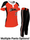 Juice Series - Premium "Bionic" Custom Sublimated 2 Button Softball Set 2 Button Sets All Sports Uniforms