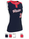 Juice Series - Premium "Breaker" Custom Sublimated Sleveless 2 Button Softball Jersey 2 Button All Sports Uniforms