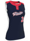 Juice Series - Premium "Breaker" Custom Sublimated Sleveless 2 Button Softball Jersey 2 Button All Sports Uniforms