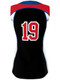 Juice Series - Premium "Stunner" Custom Sublimated Sleveless 2 Button Softball Jersey 2 Button All Sports Uniforms
