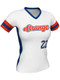 Control Series Premium "Brooklyn" Custom Sublimated V Neck Softball Jersey Premium Softball Vnecks All Sports Uniforms