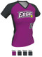 Control Series Premium "Curve" Custom Sublimated V Neck Softball Jersey Premium Softball Vnecks All Sports Uniforms