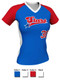 Control Series - Premium "All Star" Custom Sublimated V Neck Softball Set Control Series V Neck - Crew Sets All Sports Uniforms