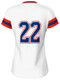 Quick Ship - "Brooklyn" Custom Sublimated Cap Sleeve Softball Jersey Quick Ship Jerseys - 5 Days All Sports Uniforms