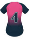 Control Series Premium "Viper Gradient" Custom Sublimated 2 Button Softball Jersey 2 Button Jerseys All Sports Uniforms