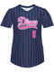 Control Series Premium - Womens/Girls "Pinstripes" Custom Sublimated Softball Jersey