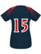 Control Series Premium "Fast Track" Custom Sublimated Full Button Softball Jersey Button Front Jerseys All Sports Uniforms