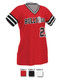Control Series Premium "Rebel" Custom Sublimated V Neck Softball Jersey Premium Softball Vnecks All Sports Uniforms