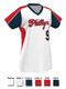 Control Series Premium "Venom" Custom Sublimated V Neck Softball Jersey Premium Softball Vnecks All Sports Uniforms