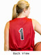 Womens "Zone" Mesh Reversible Basketball Jersey