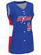 Control Series Premium "Riptide" Custom Sublimated Sleeveless Full Button Softball Jersey Button Front All Sports Uniforms