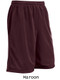 Adult 9" Inseam "Zone" Mesh Basketball Shorts