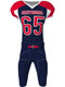 Quick Ship - "Snap" 4 Way Stretch Pro Fabric Custom Sublimated Football Set Quick Ship Football Sets All Sports Uniforms