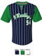 Quick Ship - "Heritage" Custom Sublimated 2 Button Baseball Jersey