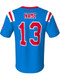 Quick Ship - Girls "End Zone" Custom Sublimated Flag Football Jersey Quick Ship Girls Jerseys All Sports Uniforms