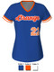 Quick Ship - "Slugger 2" Custom Sublimated Cap Sleeve Softball Jersey Quick Ship Jerseys - 5 Days All Sports Uniforms