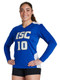 Womens/Girls "Kill Shot" Volleyball Uniform Set with Tight Fit Shorts