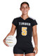 Womens/Girls "Rotation" Volleyball Uniform Set with Tight Fit Shorts