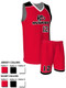 Quick Ship - Adult/Youth "Hook Shot" Custom Sublimated Basketball Uniform Quick Ship Adult Non-Reversible Basketball All Sports Uniforms