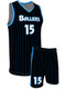 Quick Ship - Adult/Youth "Orlando" Custom Sublimated Basketball Uniform Quick Ship Adult Non-Reversible Basketball All Sports Uniforms