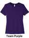 Womens Bella & Canvas "Relaxed" Short Sleeve Decorated Tee Team Deals All Sports Uniforms