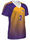 Saver Series - "Ombre" Short or Cap Sleeve Custom Sublimated Volleyball Jersey Short & Cap Sleeve Volleyball Jerseys All Sports Uniforms