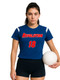 Womens "Potential" Volleyball Jersey Uniform Set with Tight Fitting Shorts Sets w/ Tight Fit Shorts All Sports Uniforms