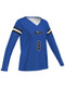 Quick Ship "Hit" Custom Sublimated Volleyball Jersey Quick Ship - Long Sleeve Volleyball Jerseys All Sports Uniforms