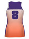 Saver Series - "Ombre" Sleeveless Custom Sublimated Volleyball Jersey Sleeveless Volleyball Jerseys All Sports Uniforms
