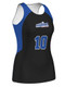 Saver Series - "Blocked" Sleeveless Custom Sublimated Volleyball Jersey Sleeveless Volleyball Jerseys All Sports Uniforms