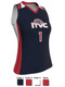 Saver Series - "Sprawl" Sleeveless Custom Sublimated Volleyball Jersey Sleeveless Volleyball Jerseys All Sports Uniforms