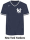 Nike MLB Replica Moisture Control V-Neck Jersey Jerseys All Sports Uniforms