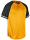 Youth "Showtime" Two-Button Baseball Jersey Youth 2 Buttons All Sports Uniforms