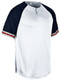 Youth "Showtime" Two-Button Baseball Jersey Youth 2 Buttons All Sports Uniforms