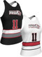 Dawg - Ladies/Girls "Top Dawg" Custom Sublimated Reversible Lacrosse Pinnie Ladies Reversible Pinnies All Sports Uniforms
