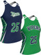 Dawg - Ladies/Girls "Top Dawg" Custom Sublimated Reversible Lacrosse Pinnie Ladies Reversible Pinnies All Sports Uniforms