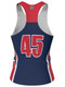 Dawg - Ladies/Girls "Kill Shot" Custom Sublimated Reversible Lacrosse Pinnie Ladies Reversible Pinnies All Sports Uniforms