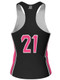 Dawg - Ladies/Girls "Relentless" Custom Sublimated Reversible Lacrosse Pinnie Ladies Reversible Pinnies All Sports Uniforms
