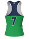 Dawg - Ladies/Girls "Earned" Custom Sublimated Reversible Lacrosse Pinnie Ladies Reversible Pinnies All Sports Uniforms