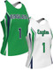 Dawg - Ladies/Girls "Full Speed" Custom Sublimated Reversible Lacrosse Pinnie Ladies Reversible Pinnies All Sports Uniforms
