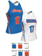 Dawg - Ladies/Girls "Shadow Pack" Custom Sublimated Reversible Lacrosse Pinnie Ladies Reversible Pinnies All Sports Uniforms