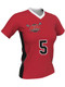 Dawg - Ladies/Girls "Blackout" Custom Sublimated Short Sleeve Lacrosse Game Jersey Ladies Non-Reversible Jerseys All Sports Uniforms