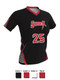 Dawg - Ladies/Girls "War Ready" Custom Sublimated Short Sleeve Lacrosse Game Jersey Ladies Non-Reversible Jerseys All Sports Uniforms