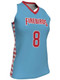 Dawg - Ladies/Girls "Alpha Pak" Custom Sublimated Racerback Lacrosse Game Jersey Racerback All Sports Uniforms