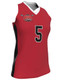 Dawg - Ladies/Girls "Blackout" Custom Sublimated Racerback Lacrosse Game Jersey Racerback All Sports Uniforms