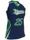 Dawg - Ladies/Girls "Pack Leader" Custom Sublimated Racerback Lacrosse Game Jersey Racerback All Sports Uniforms