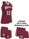 Dawg - Ladies/Girls "Bite Back" Custom Sublimated Racerback Lacrosse Uniform Racerback All Sports Uniforms